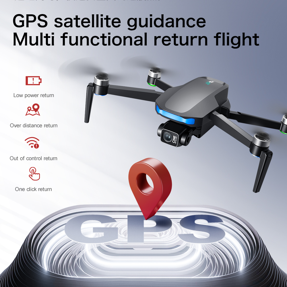S-X1 Pro 4K GPS Drone with 3-A - Jjrc Drone X12 recension och pris